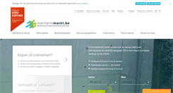 Desktop Screenshot of overnamemarkt.be